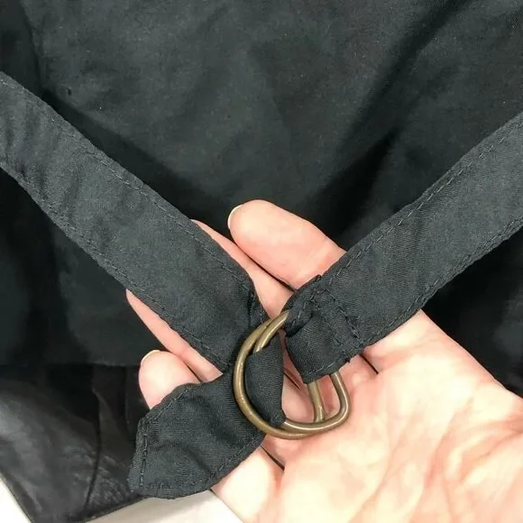 WILSONS LEATHER VEST - SIZE XL BLACK LEATHER VEST.  APPEARS TO BE VINTAGE - Picture 4 of 10